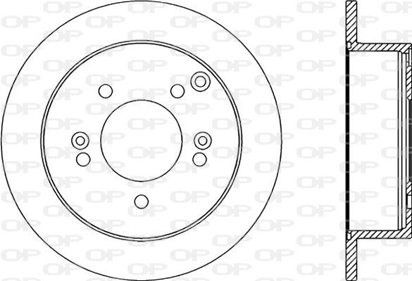 OPEN PARTS Piduriketas BDR2182.10